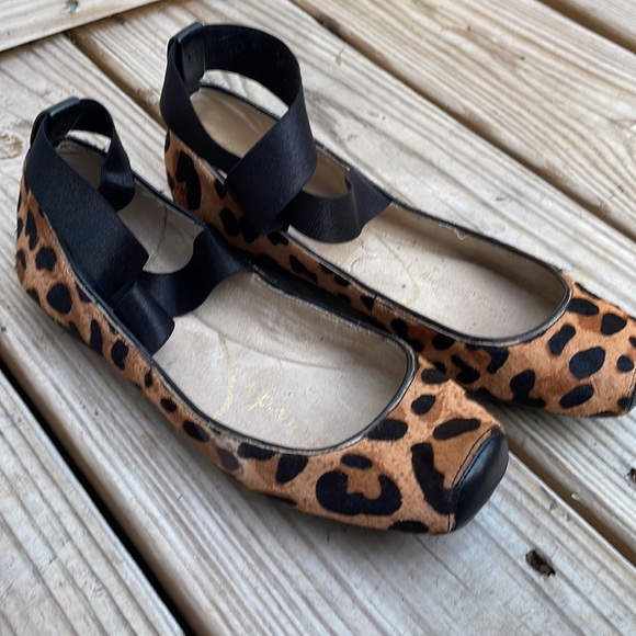 Jessica Simpson Shoes - Jessica Simpson Mandalaye Leopard Ballet Flats Size 6